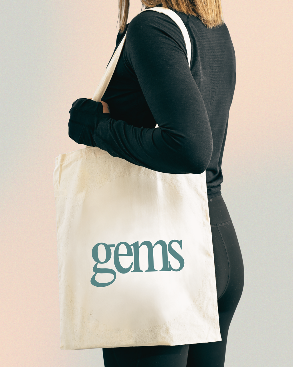 Natural Calico Tote Bag